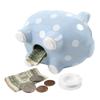 Baby Essentials Large Ceramic Piggy Bank for Boys and Girls, Kids Money and Coin Bank, Perfect Baby Nursery Dcor, Gift and Newborn Keepsake view 3