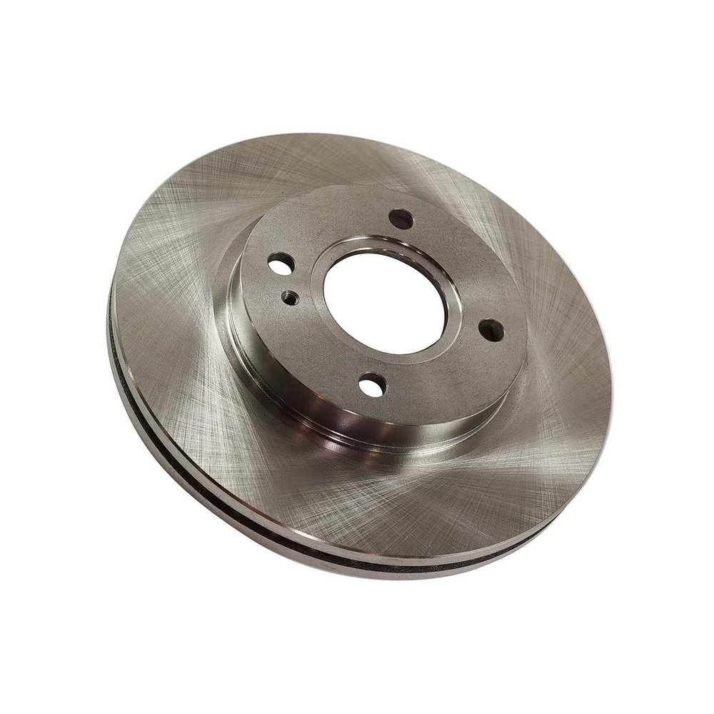 Compatible with Disc Rotor For 2011-2019 For Ford For Fiesta Front Left Or Right Solid 1 Pc Fwd PrCars37381
