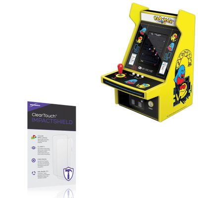 BoxWave Screen Protector Compatible with My Arcade Pac-Man Micro Player Pro - ClearTouch ImpactShield (2-Pack), Impenetrable Screen Protector Flexible Film