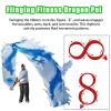 BPGSLYX Chinese Dragon Poi Ribbon Dragon Dance Ribbon Streamer with Head Dragon Dance Silk Streamer - Large Flowy Ribbon for Outdoor Fun, Festival Performances & Exercise (8m,Pink) view 4