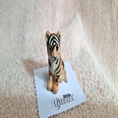 Amur Tiger Cub Hope Miniature Figurine