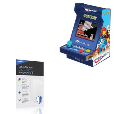 BoxWave Screen Protector Compatible With My Arcade Mega Man Nano Player Pro - ClearTouch Crystal ToughShield 9H (2-Pack), Clear 9H Tough Flexible Film Screen Protector