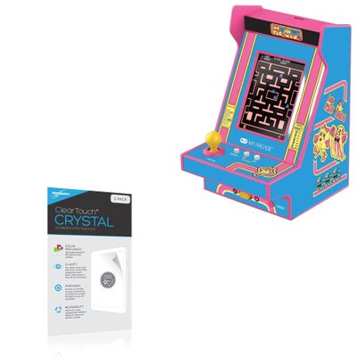 BoxWave Screen Protector Compatible with My Arcade Ms.PAC-Man Nano Player Pro - ClearTouch Crystal (2-Pack), HD Film Skin - Shields from Scratches