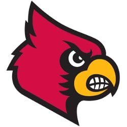 College Teams Cornhole Bags (4 Pack)  Premium Regulation Sets for Sports Fans & Tailgating Fun (Two Tone, Louisville)