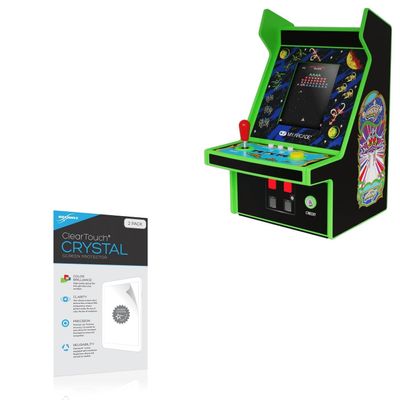 BoxWave Screen Protector Compatible with My Arcade Galaga Micro Player Pro - ClearTouch Crystal (2-Pack), HD Film Skin - Shields from Scratches