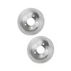 Compatible with Rear Disc Rotors For 2001-2003 For Mazda For Protege For With Rear Disc PrCars39584 view 1