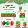 134Pcs Pixel Birthday Party Supplies for Birthday Decorations Serves 24 Guests view 3