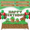 134Pcs Pixel Birthday Party Supplies for Birthday Decorations Serves 24 Guests view 4