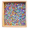 Sensory Bin Filler, Rainbow Sensory Filler, Fine Motor Skills, Preschool Toys, Sensory Play, Arts and Crafts for Kids, Sensory Toys, Montessori Toys (Spring Sensation Bean Filler, 4 Cups) view 1