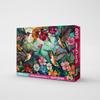Springbok Hummingbird Hover 500 Piece Jigsaw Puzzle for Adults - Hummingbirds and Flowers - Unique Cut Pieces - Made in USA view 2