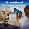 Best Choice Products Set of 4 Laser Tag Blasters, Rechargeable Infrared Lazer Tag Set & Docking Station, No Vests Needed - Graffiti Red/Blue/Green/Yellow view 4