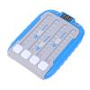 ToysCentral Basics Rhythm Quick Push Game, Handheld Rhythm Game Machine Educational for Boys Girls (Blue) view 3