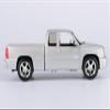 2006 Silverado SS Extended Cab w/Bed Cover Pickup Truck 1/25 Diecast Model Car Motor Max 79394 Silver view 4