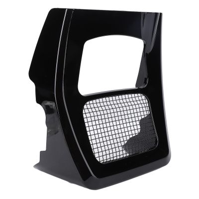 Brilluxa Front Chin Spoiler, Radiator Cover, Motorcycle Fairing Panel, Compatible With Special FLTRXS ST FLTRXST, Front Spoiler Radiator Chin Cover Replacement