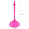 6 Pieces Doll Stand with Adjustable Waist Clip, Doll Accessory for 10-12 Inch Dolls, Quick Installation, Multifunctional and, Rose Pink view 4