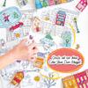 A Brighter Year Color-Your-Own Winter Village: view 2