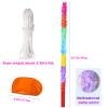 30 Inch Piata Stick Kit Unbreakable Pinata Stick with Blindfold Blind Rope Suitable for Boys Girls Adults Can Have Fun at Any Party (Rainbow) view 2