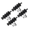 MECCANIXITY 4Sets 42mm Waterproof Push Rod Rubber Seal Bellow with Aluminum Mount for RC Boat Brushless Electric Boat Car view 1