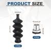 MECCANIXITY 4Sets 42mm Waterproof Push Rod Rubber Seal Bellow with Aluminum Mount for RC Boat Brushless Electric Boat Car view 2