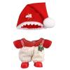 Doll Christmas Outfit Set, Cloth and Adorable Doll Christmas Clothes for 15-17cm/5.91-6.69in Toy Decoration Display & Collection (Santa Claus) view 1