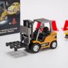 PrecisionX 1/64 Scale Alloy RC Forklift Truck, 2.4G Mini Remote Control Forklift with Wireless Controller, Cargo Hook, Forks and Pallet, Ideas for Birthday (Yellow) view 4