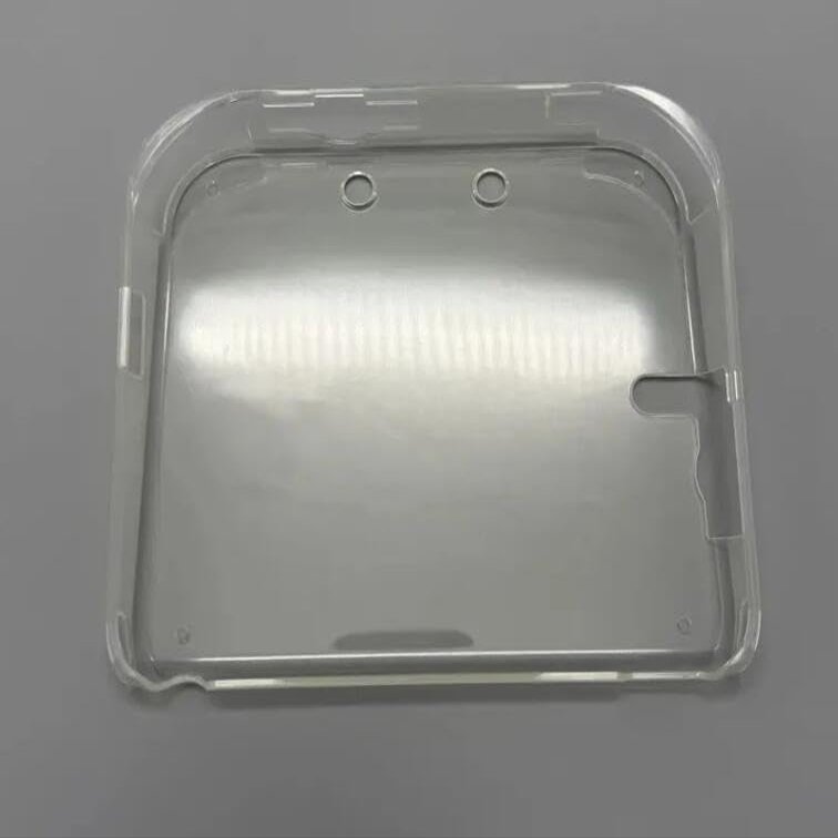 TPU Silicone Cover Case Soft Protective Case for 2DS Game Console Replacement (Clear)
