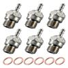 6-Pack 70117 Hot Glow Plug No.3, N3 Spark Nitro Engine Parts Fit for OS 8 Traxxas HPI HSP Kyosho 1/8 1/10 RC Car Truck Buggy, RC Glow Plug view 1