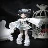 1/8 BJD Dolls Blind Box for Girls Surprise Gifts,Kawaii Devil Horns BJD Dolls Series Collectable Action Figure Posable Dress Up BJD Doll(White) view 2