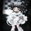 1/8 BJD Dolls Blind Box for Girls Surprise Gifts,Kawaii Devil Horns BJD Dolls Series Collectable Action Figure Posable Dress Up BJD Doll(White) view 4