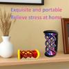 3D Printed Twister Spinning Helix Optical Illusion, Funny Spiral Desk Sculpture Fidget Toys for Adults, Spiral Vortex Decoration, Stress Relief Fidget Spinner for Office or Home (Both) view 3