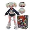 1/8 BJD Dolls Blind Box for Girls Surprise Gifts,Kawaii Devil Horns BJD Dolls Series Collectable Action Figure Posable Dress Up BJD Doll(Beige) view 1
