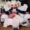 1/8 BJD Dolls Blind Box for Girls Surprise Gifts,Kawaii Devil Horns BJD Dolls Series Collectable Action Figure Posable Dress Up BJD Doll(Beige) view 2