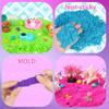 AGENTLAN Stackable Sensory Bin, Unicorn & Pet Sensory Sand, Unicorn and Pet Sandbox with Play Sand for Toddlers Boys and Girls, Kids Toys Gift for Age 3 4 5 6 7 8+ view 3