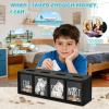 2 Pcs Piggy Bank for Kids Girls Boys, Wooden Give Save Spend Bank for Money Saving Box, Rustic Coin Banks for Adults, Change Coin Jar for Piggy Bank Toy, Early Ideas for Kids view 2