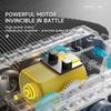 BICRKTOMXY RC Battle Tank, 1:64 2.4G Mini Alloy RC Military Vehicle with Infrared Combat Mode, Rotating Turret and Track Drive, Gifts for Adults (RTR Version) view 3