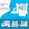 Causeair Inflatable White Bounce House with Ball Pit,Bounce Castle Indoor & Outdoor Use,Bouncy House with Blower for Kids 3-8 view 3