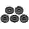 5Pcs Servo Spur Gear Steel | 24 Internal Tooth Spline Module 0.8 | Robust Industrial Replacement Parts for Robotics/RC Cars/CNC Machines (24 Teeth) view 1
