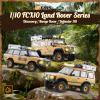 BEEZRC FMS 1/10 FCX10 RC Crawler Officially Authorized Land Rover Series, Camel Trophy Edition RC Model 4WD RC Rock Truck, 2.4Ghz Hobby Grade, RC Off Road Vehicle for Adults RS(Defender 110) view 2