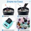 1LB Rock Tumbler with Dual Control System view 4