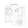 12V Single 35RPM 5882-50ZY Turbo Worm DC Gear Motor Forward And Reverse High Torque Low Speed Brushed view 2