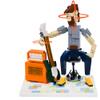 LUXEBLOCKS Electric Guitar Building Set - 323-Piece DIY Model Kit with Botanical & Crystal Accents, Buildable Desk Decor for Adults, Music-Themed Collectible for Guitar Lovers & Tech Fans Ages 14+ view 3
