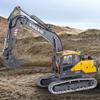 BICRKTOMXY Double E Hobby 1:14 2.4G Metal RC Excavator, All Terrains RC Construction Vehicles Model with Realistic LED Lights Effects, Gifts for Adults Hobbyist (RTR Version) view 3