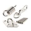 2 Pack Stainless steel 304 swing, hammock, sandbag suspension set, hanging chair, hanging basket, buffer spring view 1