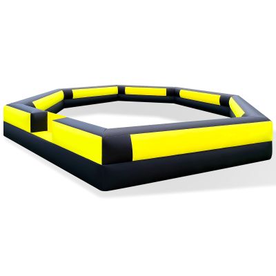 Sewinfla 20Ft Gaga Ball Pit Inflatable with Built-in Blower Indoor & Outdoor Portable Gaga Ball Pit Blow Up Gaga Pit Game Court for Backyard, Camp, Family Fun