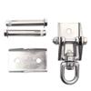 2 Pack 304 stainless steel fixed hanging plate swing fixed hanging bed hanging chair rotating hook outdoor swing accessories view 2