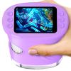 1000X Handheld Digital Microscope for Kids with 2.0" IPS Screen, Easter Gifts Portable STEM Science Lab Toy, Rechargeable Pocket Microscope Educational Gift for Boys & Girls Age 4-6 8-12, Purple view 1