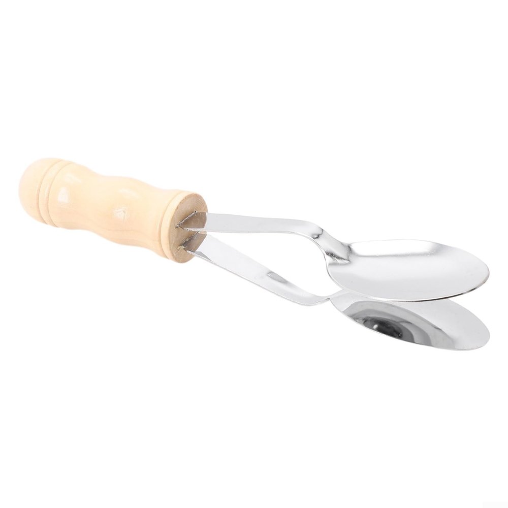 8 Inch Musical Spoon Creative Percussion Toy Lightweight Design For Develops Rhythm And Hearing Skills Present For Christmas And Year, Traditional Irish Folk Session Percussion Instrument