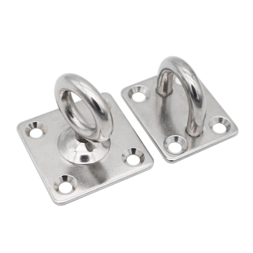 2 Pack 304 stainless steel ceiling, fixed plate, yoga hammock accessories, hanging chair, sandbag, swing accessories, outdoor accessories