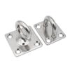 2 Pack 304 stainless steel ceiling, fixed plate, yoga hammock accessories, hanging chair, sandbag, swing accessories, outdoor accessories view 1
