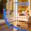 Flexible Race Car Track for Kids, 15Ft Race Track Toy with Suction Cups & 2 Alloy Cars & 3 Anchors, Compatible with Hot Wheels and Diecast 1/64th Cars for Ages 3 +, Rolls Up Portable Racetrack view 2